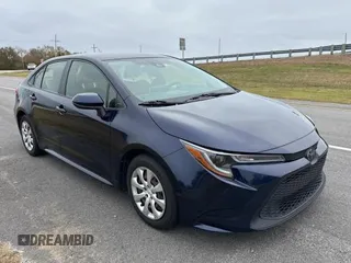 2021 Toyota Corolla LE with VIN JTDEPMAE3MJ123908, listed as a Copart auction lot 86070384 with 46,730 mi miles and Clean Title. Bid and sale history available at DreamBid. Image 1.