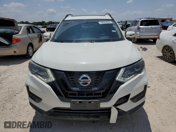 2017 Nissan Rogue S with VIN 5N1AT2MT3HC771845, listed as a Copart auction lot 58642604 with 75,773 mi miles and Salvage Title. Bid and sale history available at carsss.com. Image 5.