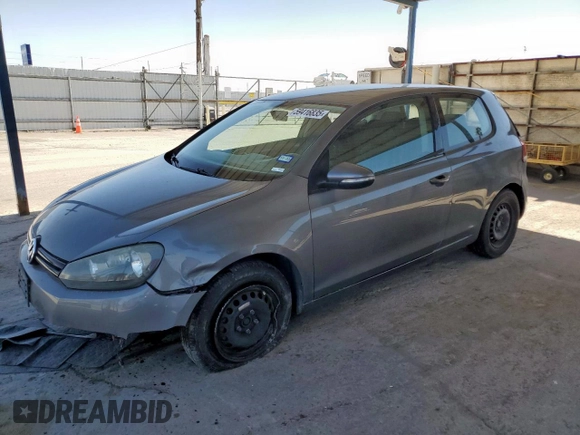 2012 Volkswagen Golf z VIN WVWBB7AJXCW316123, wystawiony jako Copart lot #59416835 z przebiegiem 94 248 mil mil oraz Czysty tytuł • Clean title. Historia ofert i sprzedaży dostępna na DreamBid. Obrazek 1.