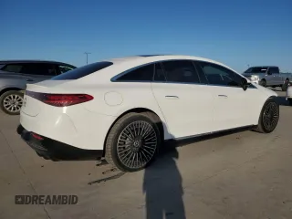 2022 Mercedes-Benz EQS with VIN W1KCG2DB6NA004979, listed as a Copart auction lot 49964435 with 40,096 mi miles and Salvage Title. Bid and sale history available at carsss.com. Image 3.