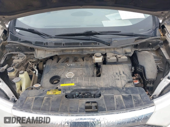 2012 Nissan Quest SL with VIN JN8AE2KP3C9041495, listed as a IAAI auction lot 40862428 with 204,371 mi miles. Bid and sale history available at carsss.com. Image 10.