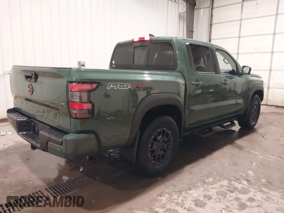 2022 Nissan Frontier S with VIN 1N6ED1EK9NN669417, listed as a IAAI auction lot 41173810 with 19,513 mi miles. Bid and sale history available at carsss.com. Image 4.