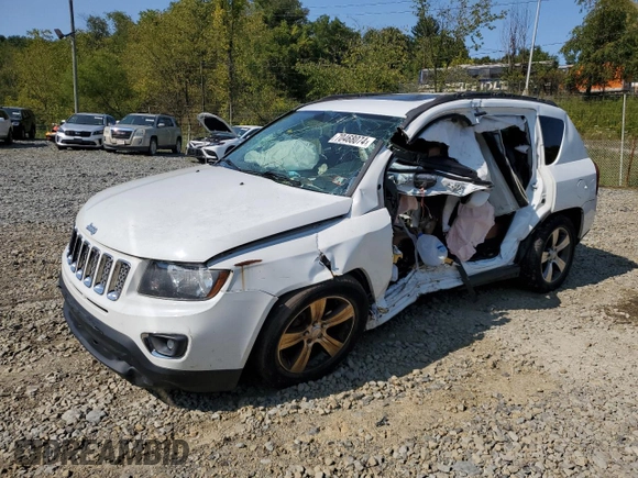 2016 Jeep Compass High Altitude with VIN 1C4NJDEB0GD546630, listed as a Copart auction lot 42292225 with Not provided miles and Salvage title. Bid and sale history available at DreamBid. Image 1.
