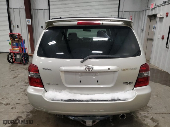 2007 Toyota Highlander w/3rd Row with VIN JTEEP21A070208762, listed as a Copart auction lot 88751215 with 172,314 mi miles and Salvage Title. Bid and sale history available at carsss.com. Image 6.