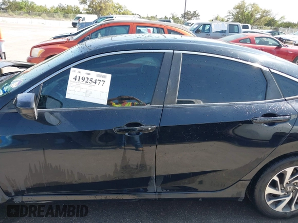 2016 Honda Civic Sedan EX with VIN 19XFC2F74GE070202, listed as a IAAI auction lot 41925477 with 148,453 mi miles. Bid and sale history available at carsss.com. Image 15.