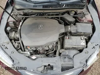 2015 Acura TLX V6 Advance with VIN 19UUB2F70FA019891, listed as a Copart auction lot 43651425 with 91,086 mi miles and Salvage Title. Bid and sale history available at carsss.com. Image 11.
