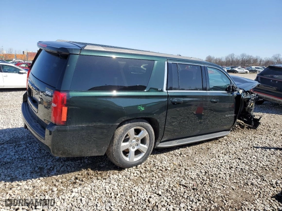 2016 Chevrolet Suburban LT with VIN 1GNSKHKC0GR334258, listed as a Copart auction lot 49060455 with 203,412 mi miles and Salvage Title. Bid and sale history available at carsss.com. Image 3.
