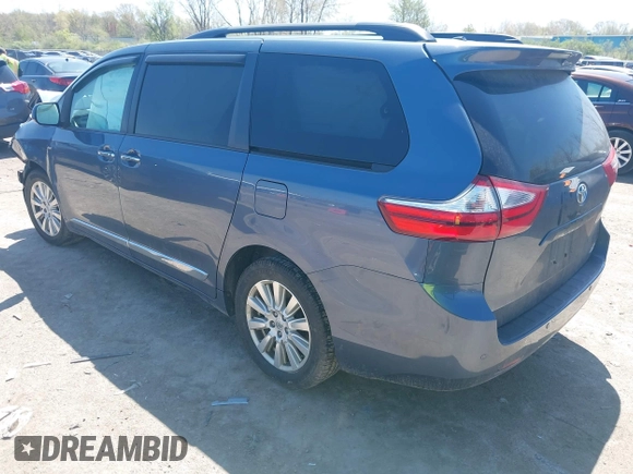 2017 Toyota Sienna with VIN 5TDDZ3DC4HS178239, listed as a IAAI auction lot 42130645 with 140,987 mi miles and . Bid and sale history available at DreamBid. Image 3.