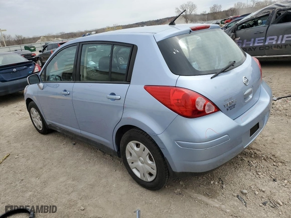 2010 Nissan Versa 1.8 S with VIN 3N1BC1CP9AL351981, listed as a Copart auction lot 49783215 with 183,633 mi miles and Salvage Title. Bid and sale history available at carsss.com. Image 2.