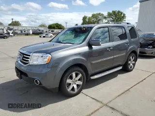 2012 Honda Pilot Touring with VIN 5FNYF4H96CB085752, listed as a Copart auction lot 51292515 with 190,383 mi miles and Salvage Title. Bid and sale history available at DreamBid. Image 1.