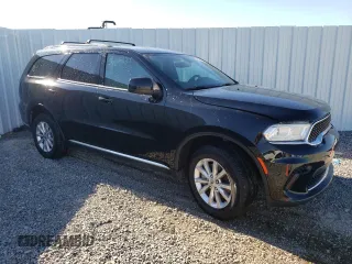 2024 Dodge Durango SXT with VIN 1C4RDJAG6RC114917, listed as a Copart auction lot 82828104 with 20,977 mi miles and Clean title. Bid and sale history available at DreamBid. Image 4.