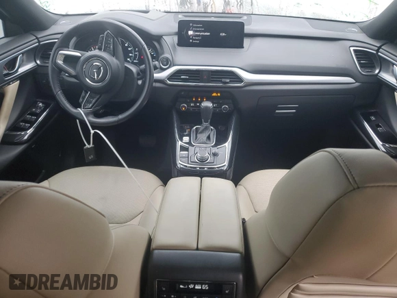 2023 Mazda CX-9 Grand Touring with VIN JM3TCBDY8P0641026, listed as a Copart auction lot 57388665 with 20,033 mi miles and Salvage title. Bid and sale history available at DreamBid. Image 8.