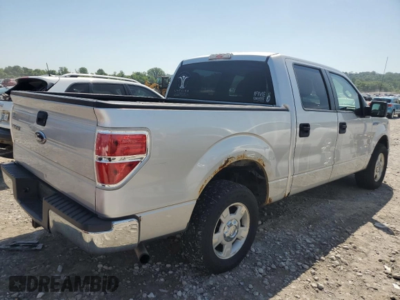 2010 Ford F-150 XL with VIN 1FTEW1C88AFA71473, listed as a Copart auction lot 61420085 with 143,965 mi miles and Salvage title. Bid and sale history available at DreamBid. Image 3.
