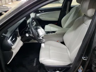 2024 Genesis G70 2.5T with VIN KMTG34SC4RU142461, listed as a Copart auction lot 83455334 with 17,676 mi miles and Salvage Title. Bid and sale history available at carsss.com. Image 7.