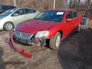 2012 Mitsubishi Galant FE with VIN 4A32B2FF2CE024735, listed as a IAAI auction lot 41528618 with 217,173 mi miles. Bid and sale history available at carsss.com. Image 2.