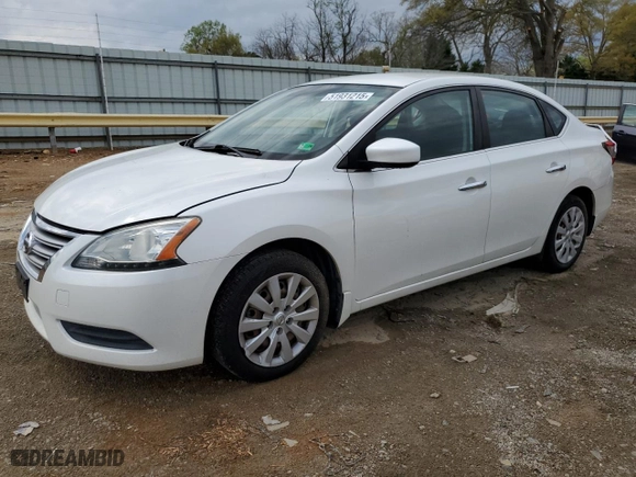 2013 Nissan Sentra SL with VIN 3N1AB7AP0DL786025, listed as a Copart auction lot 51931215 with 96,339 mi miles and Salvage Title. Bid and sale history available at carsss.com. Image 1.