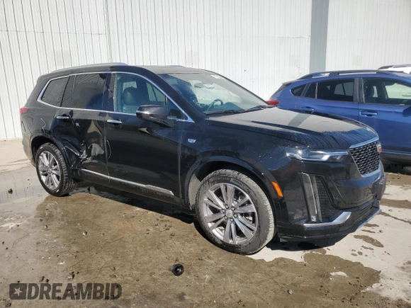 2024 Cadillac XT6 AWD Premium Luxury with VIN 1GYKPDRS5RZ728514, listed as a Copart auction lot 50507705 with 14,666 mi miles and Non repairable. Bid and sale history available at DreamBid. Image 4.