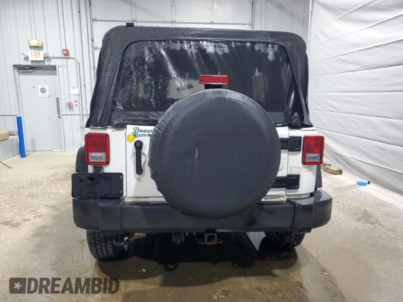 2015 Jeep Wrangler Unlimited Sport with VIN 1C4BJWDG0FL737965, listed as a Copart auction lot 56711765 with 149,528 mi miles and Salvage title. Bid and sale history available at DreamBid. Image 6.
