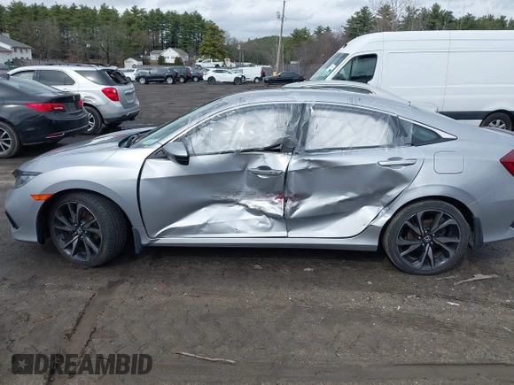 2019 Honda Civic Sport with VIN 2HGFC2F86KH548823, listed as a IAAI auction lot 41898140 with 39,907 mi miles and . Bid and sale history available at DreamBid. Image 14.