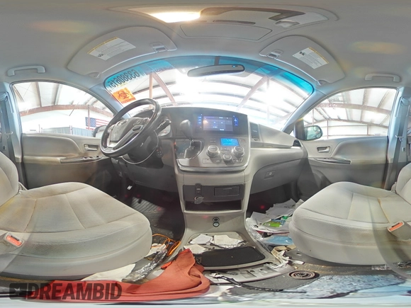 2016 Toyota Sienna LE AAS with VIN 5TDKK3DC6GS764404, listed as a Copart auction lot 63380615 with 123,221 mi miles and Salvage title. Bid and sale history available at DreamBid. Image 16.