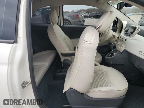 2017 FIAT 500 Pop with VIN 3C3CFFLR2HT526304, listed as a Copart auction lot 85171454 with 90,550 mi miles and Clean title. Bid and sale history available at DreamBid. Image 10.