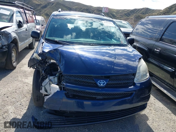 2005 Toyota Sienna CE with VIN 5TDZA23C25S321595, listed as a IAAI auction lot 41666085 with 199,810 mi miles. Bid and sale history available at carsss.com. Image 12.