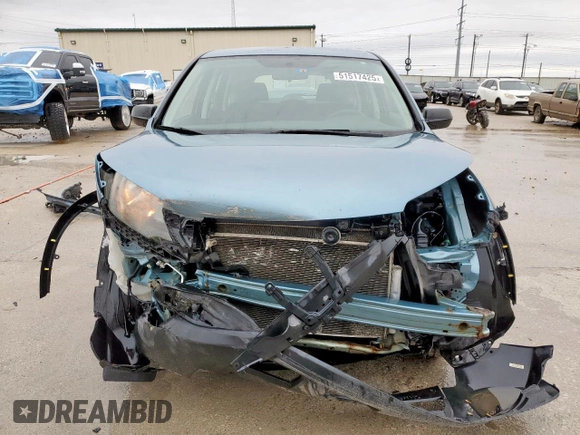 2014 Honda CR-V LX with VIN 2HKRM4H3XEH632550, listed as a Copart auction lot 51517425 with 135,741 mi miles and Salvage Title. Bid and sale history available at carsss.com. Image 5.