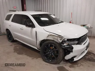 2019 Dodge Durango GT Plus z VIN 1C4RDJDG5KC634088, wystawiony jako IAAI lot #41580757 z przebiegiem 143 462 mil mil oraz . Historia ofert i sprzedaży dostępna na DreamBid. Obrazek 1.