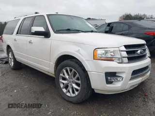 2016 Ford Expedition Max Limited с VIN 1FMJK1KT2GEF07907, выставлен на аукционе IAAI как лот 41067533 с пробегом 163 205 миль миль и . История ставок и продаж доступна на DreamBid. Изображение 1.