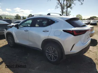 2024 Lexus NX 350h with VIN JTJAKCEZ0R2020514, listed as a Copart auction lot 51346085 with 26,524 mi miles and Salvage title. Bid and sale history available at DreamBid. Image 2.