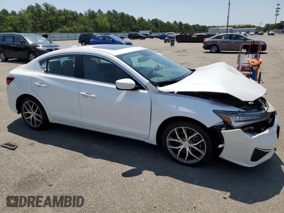 2021 Acura ILX Premium with VIN 19UDE2F73MA000871, listed as a Copart auction lot 57176843 with 10,206 mi miles and . Bid and sale history available at DreamBid. Image 4.