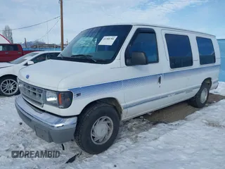 1997 Ford Econoline Commercial with VIN 1FDEE1467VHB10432, listed as a IAAI auction lot 41388786 with 82,075 mi miles and . Bid and sale history available at carsss.com. Image 2.