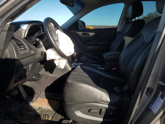 2010 Infiniti FX with VIN JN8AS1MWXAM855967, listed as a Copart auction lot 45164055 with 164,531 mi miles and Salvage Title. Bid and sale history available at carsss.com. Image 7.