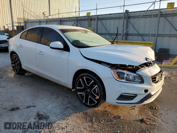 2018 Volvo S60 Dynamic with VIN YV126MFL6J2465236, listed as a Copart auction lot 85989604 with 99,863 mi miles and Non Repairable. Bid and sale history available at carsss.com. Image 4.
