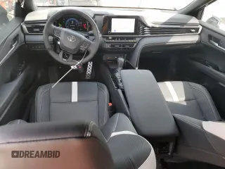 2025 Toyota Camry LE with VIN 4T1DAACK2SU088820, listed as a Copart auction lot 52453465 with 989 mi miles and Salvage Title. Bid and sale history available at carsss.com. Image 8.