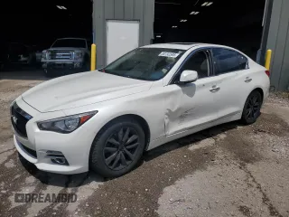 2017 Infiniti Q50 Premium with VIN JN1EV7AR1HM833083, listed as a Copart auction lot 58192595 with 140,939 mi miles and Clean title. Bid and sale history available at DreamBid. Image 1.