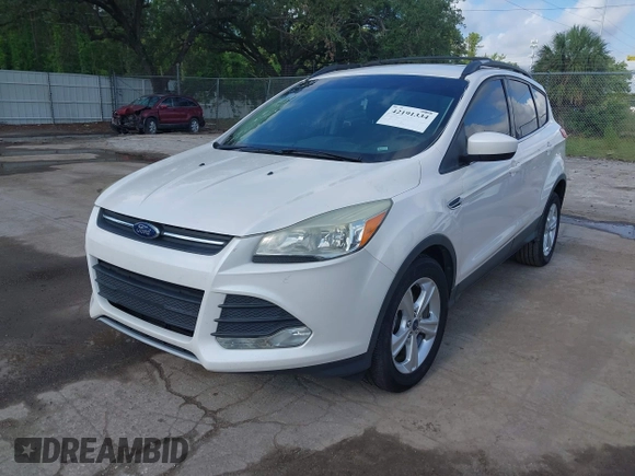 2014 Ford Escape SE with VIN 1FMCU0GX2EUA02753, listed as a IAAI auction lot 42191334 with 205,289 mi miles. Bid and sale history available at carsss.com. Image 2.