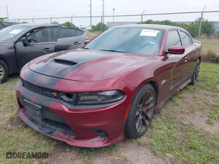2020 Dodge Charger Scat Pack with VIN 2C3CDXGJXLH132986, listed as a IAAI auction lot 41935340 with 58,162 mi miles. Bid and sale history available at carsss.com. Image 6.