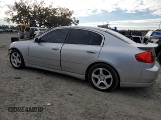 2003 Infiniti G35 w/Leather with VIN JNKCV51E93M007966, listed as a Copart auction lot 87690955 with 108,351 mi miles and Salvage Title. Bid and sale history available at carsss.com. Image 2.