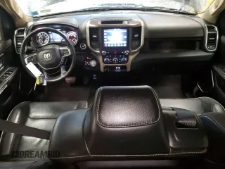 2019 Ram 1500 Laramie with VIN 1C6SRFDT6KN841744, listed as a Copart auction lot 47461755 with 80,749 mi miles and Salvage Title. Bid and sale history available at carsss.com. Image 8.