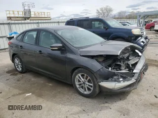 2015 Ford Focus SE with VIN 1FADP3F27FL357339, listed as a Copart auction lot 51791885 with 158,017 mi miles and Salvage Title. Bid and sale history available at carsss.com. Image 4.