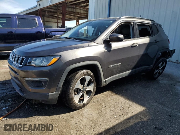 2017 Jeep Compass Latitude with VIN 3C4NJCBB6HT669441, listed as a Copart auction lot 49225475 with 61,568 mi miles and Salvage title. Bid and sale history available at DreamBid. Image 1.