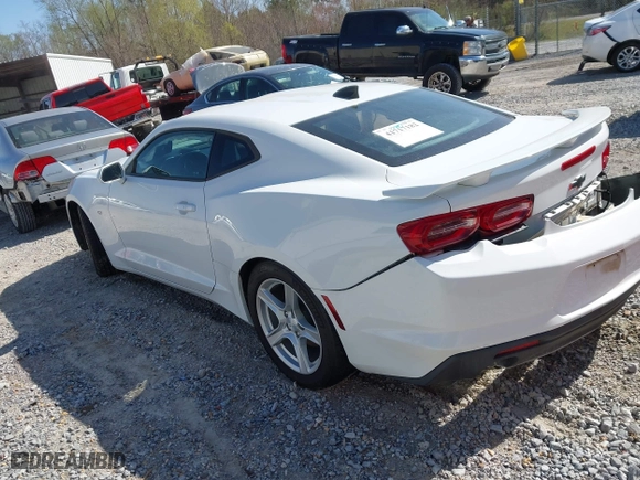 2019 Chevrolet Camaro 1LT with VIN 1G1FB1RS7K0108884, listed as a IAAI auction lot 41717182 with 45,820 mi miles. Bid and sale history available at carsss.com. Image 3.