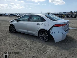 2022 Toyota Corolla SE with VIN 5YFS4MCE6NP129188, listed as a Copart auction lot 51492575 with 41,501 mi miles and Salvage Title. Bid and sale history available at DreamBid. Image 2.