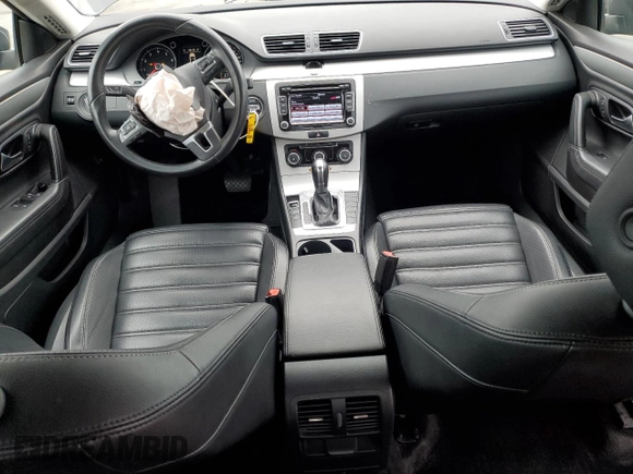 2012 Volkswagen CC Sport PZEV with VIN WVWMP7AN0CE541220, listed as a Copart auction lot 53468225 with 91,689 mi miles and Salvage Title. Bid and sale history available at carsss.com. Image 8.