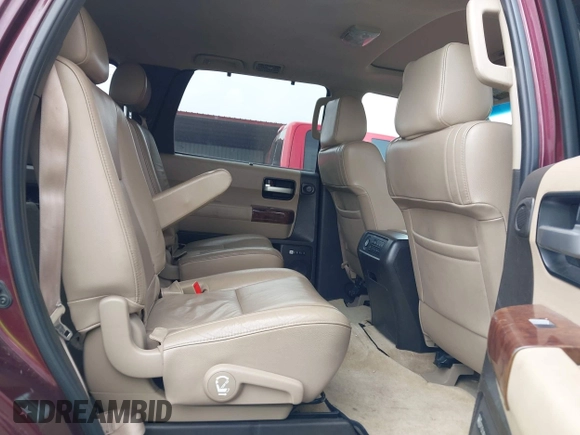 2008 Toyota Sequoia Limited with VIN 5TDZY68A38S012507, listed as a IAAI auction lot 42205161 with 199,709 mi miles and . Bid and sale history available at DreamBid. Image 8.