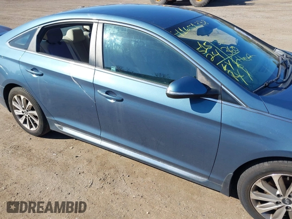 2017 Hyundai Sonata Sport with VIN 5NPE34AF5HH454752, listed as a IAAI auction lot 41651338 with 51,524 mi miles and . Bid and sale history available at DreamBid. Image 6.