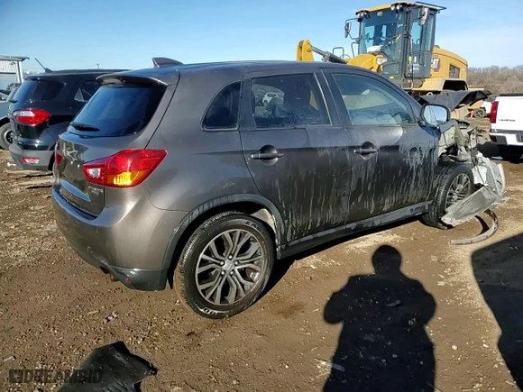 2017 Mitsubishi Outlander Sport ES 2.0 with VIN JA4AR3AU1HZ007201, listed as a Copart auction lot 42959115 with 73,839 mi miles and Salvage Title. Bid and sale history available at carsss.com. Image 14.