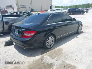 2009 Mercedes-Benz C 300 Sport with VIN WDDGF81X39R077130, listed as a IAAI auction lot 42546782 with 151,389 mi miles and . Bid and sale history available at DreamBid. Image 4.