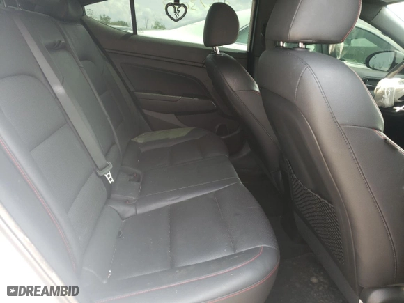 2018 Hyundai Elantra Sport with VIN KMHD04LB3JU539207, listed as a Copart auction lot 51573023 with 50,891 mi miles and Salvage Title. Bid and sale history available at carsss.com. Image 10.